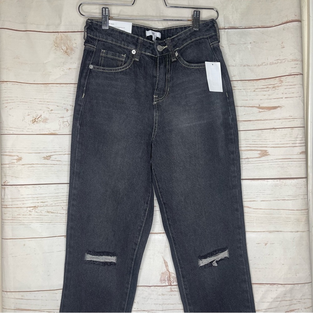 NWT $45 BP • Mom Jeans • Gray • Size 25 • NWT • Vintage Black